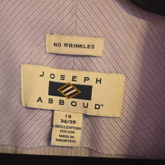 Joseph Abboud Light Purple Dress Shirt - Picture 2 of 5